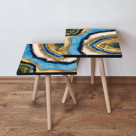 Hanah Home Mesa Nido Multicolor (2 Piezas)